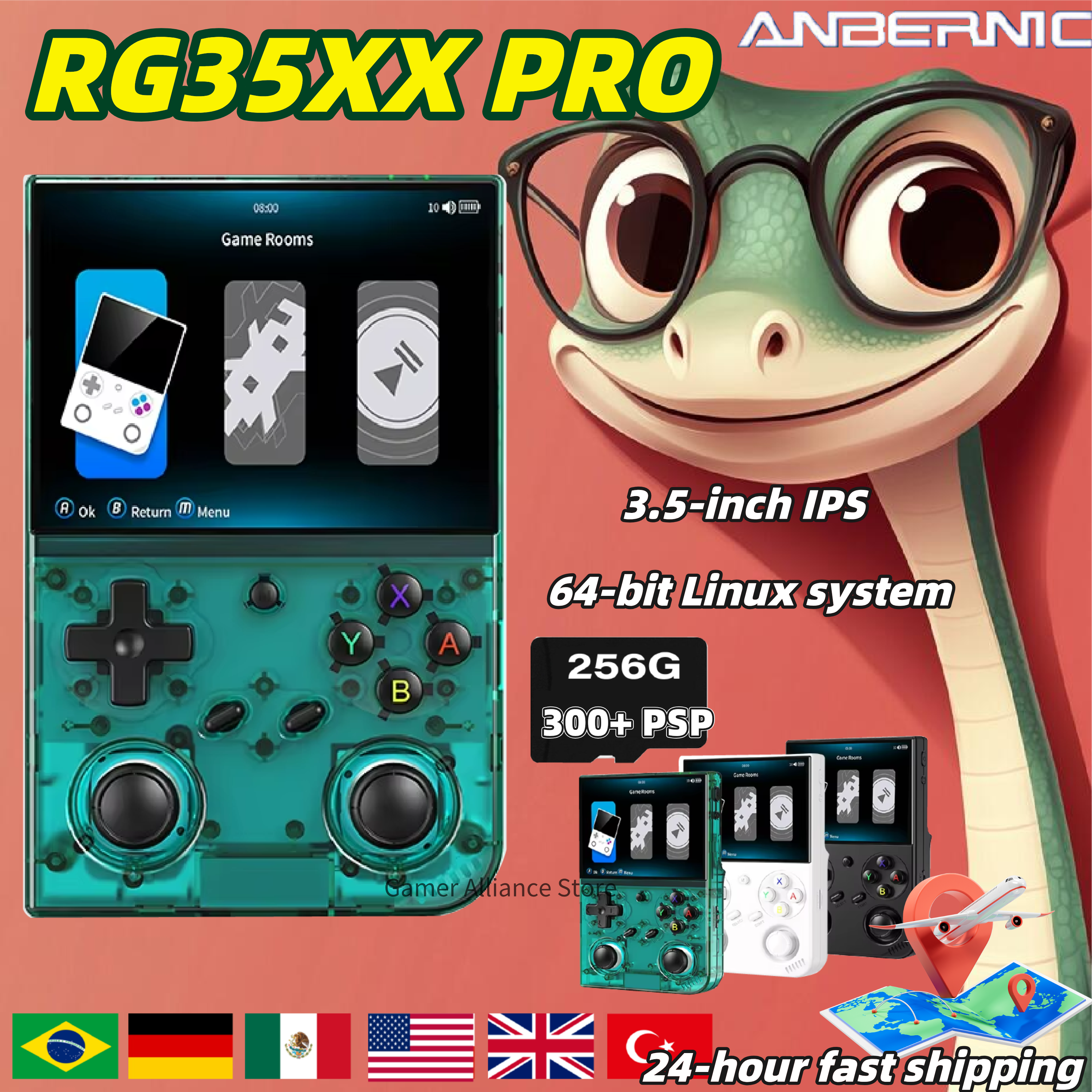 Gaming Console Type - Anbernic RG 35XXPro RG35XX Pro Retro