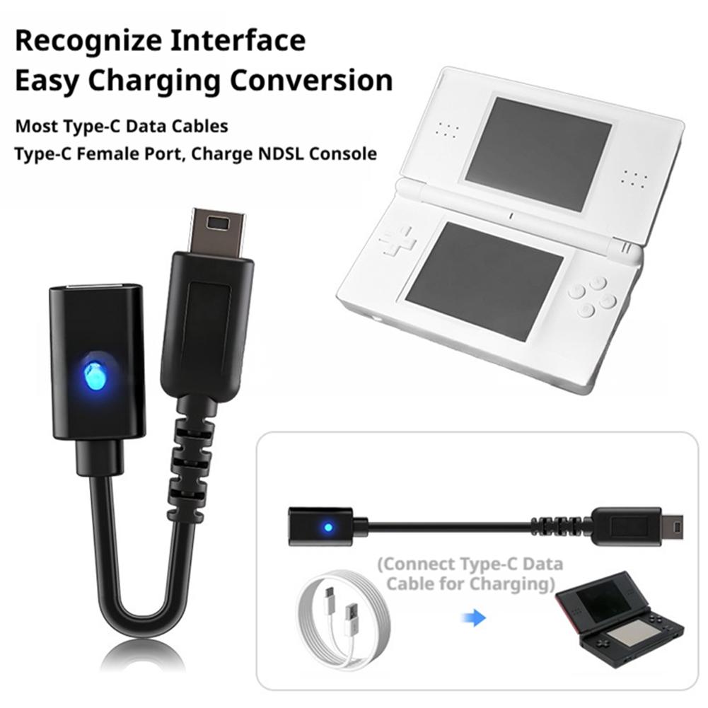 Gaming Console Type - USB C Charging Cable For NDSL
