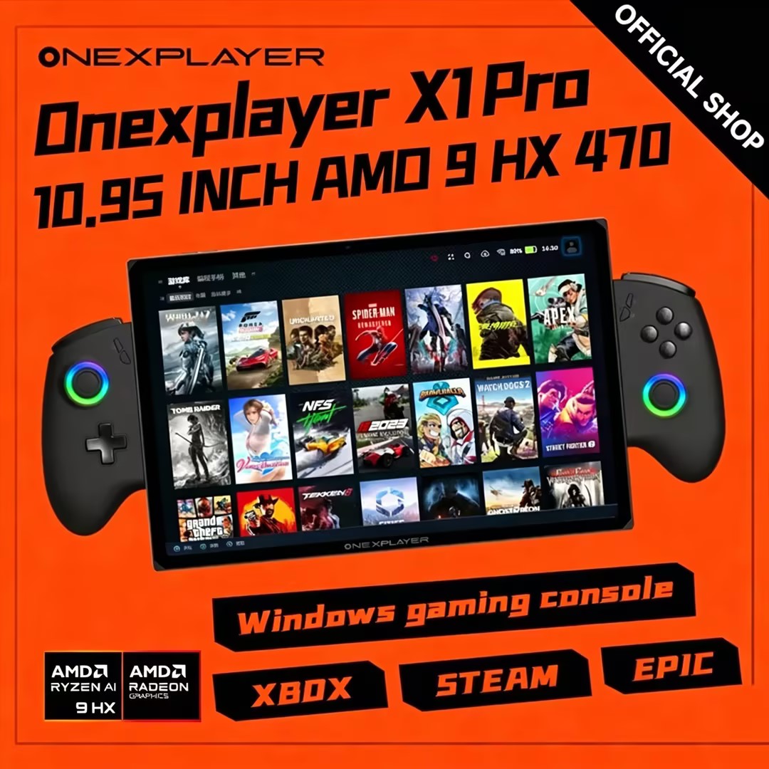 Gaming Console Type - OneXPlayer X1pro AI 470 Onexconsole 10.95