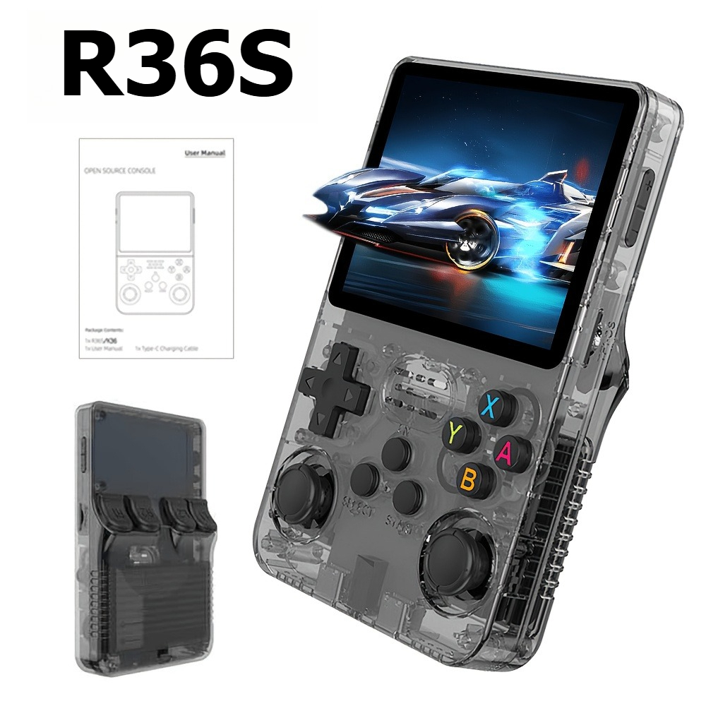 Gaming Console Stick - R36S Retro Handheld Video Game Console