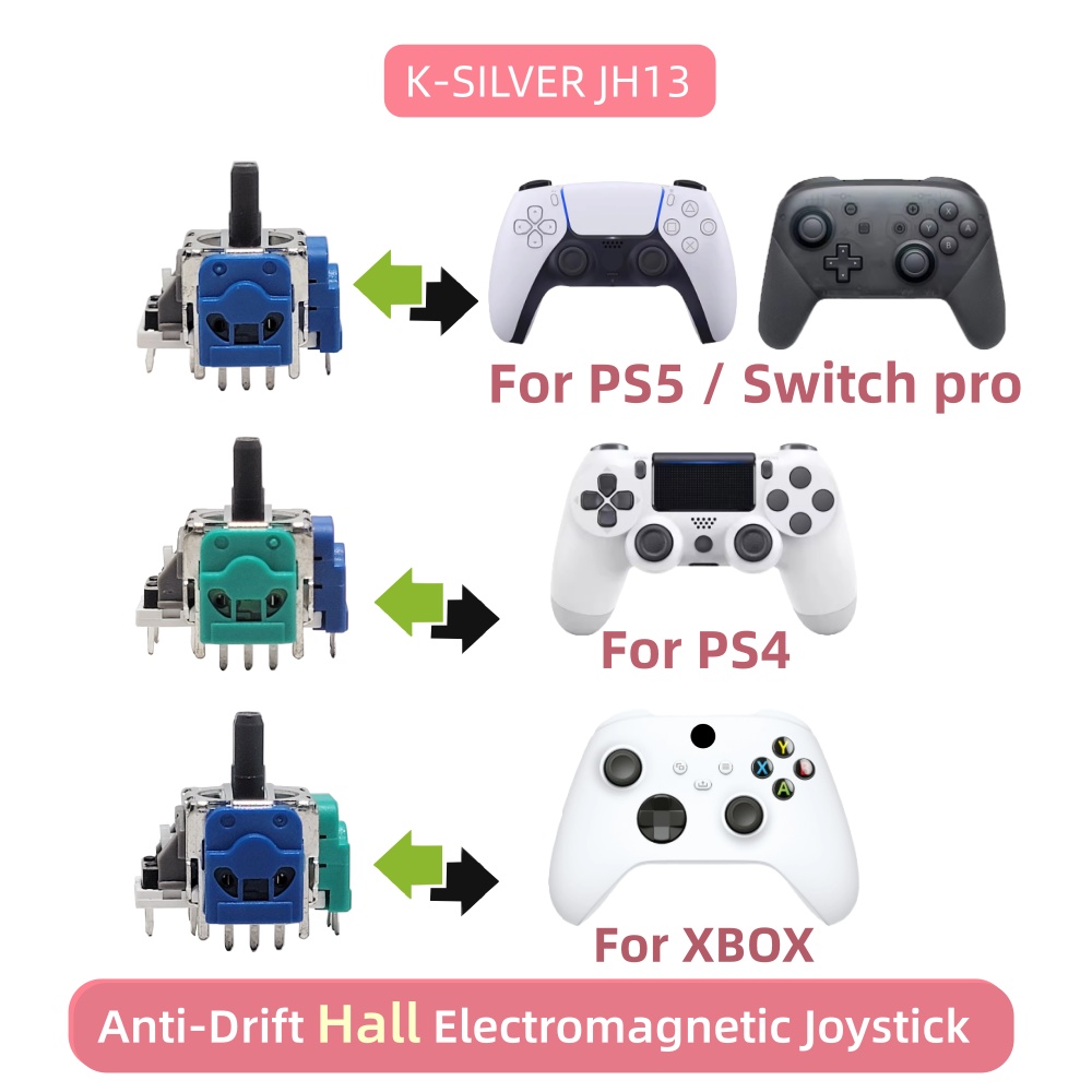 Gaming Console Tv Stick - 2/4/10PCS Hall Electromagnetic Joystick For PS5