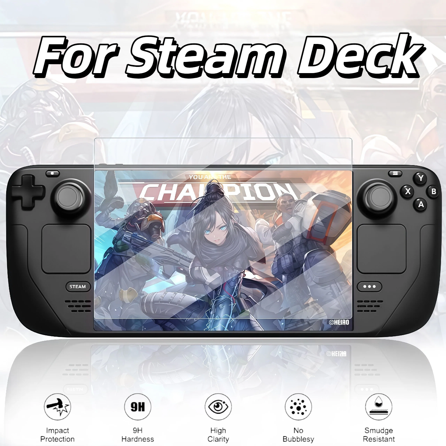 HD Tempered Glass Screen Prote - مراجعة Gaming Console Steam Deck وسعره