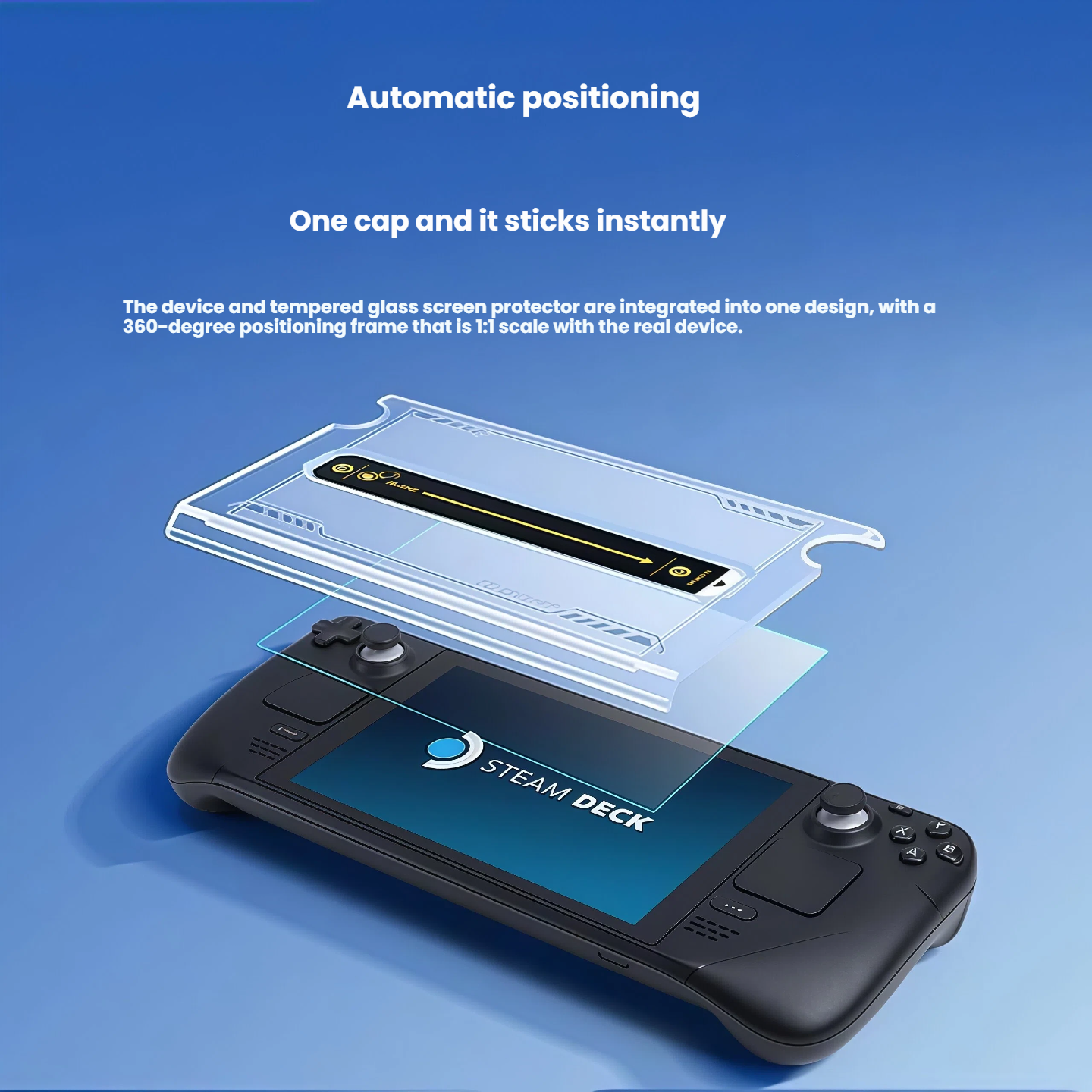HD Tempered Glass Screen Prote - مراجعة Gaming Console Steam Deck وسعره