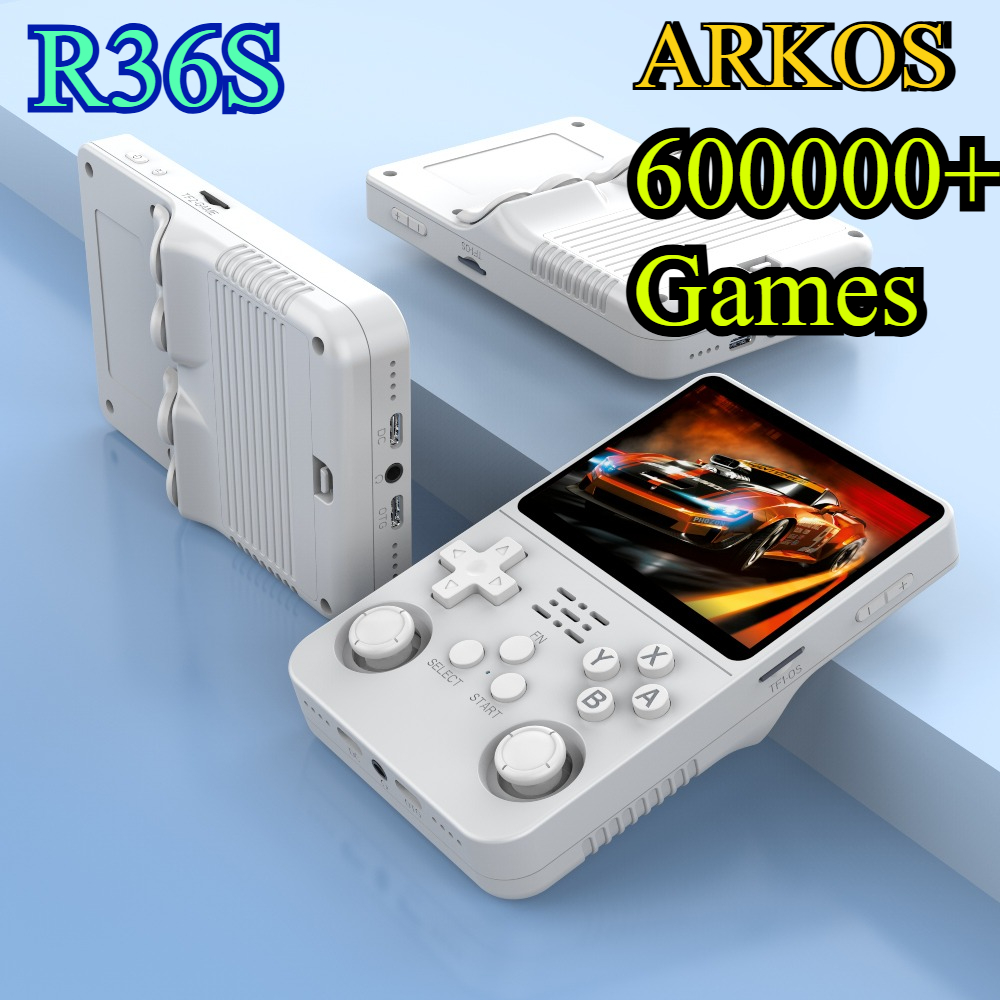 BOYHOM 256G Open Source R36S R - مراجعة Gaming Console Type وسعره