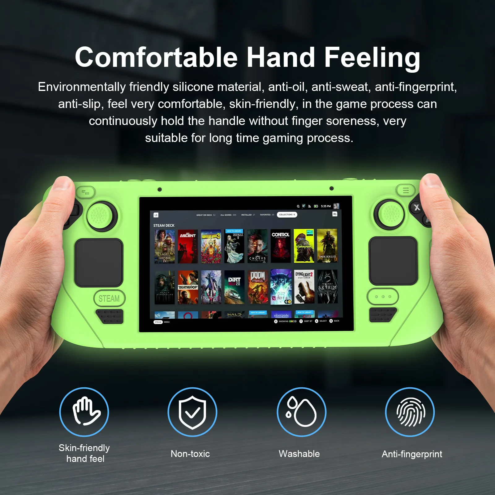 MOUDUNG Suitable for Steam Dec - مراجعة Gaming Console Steam Deck وسعره