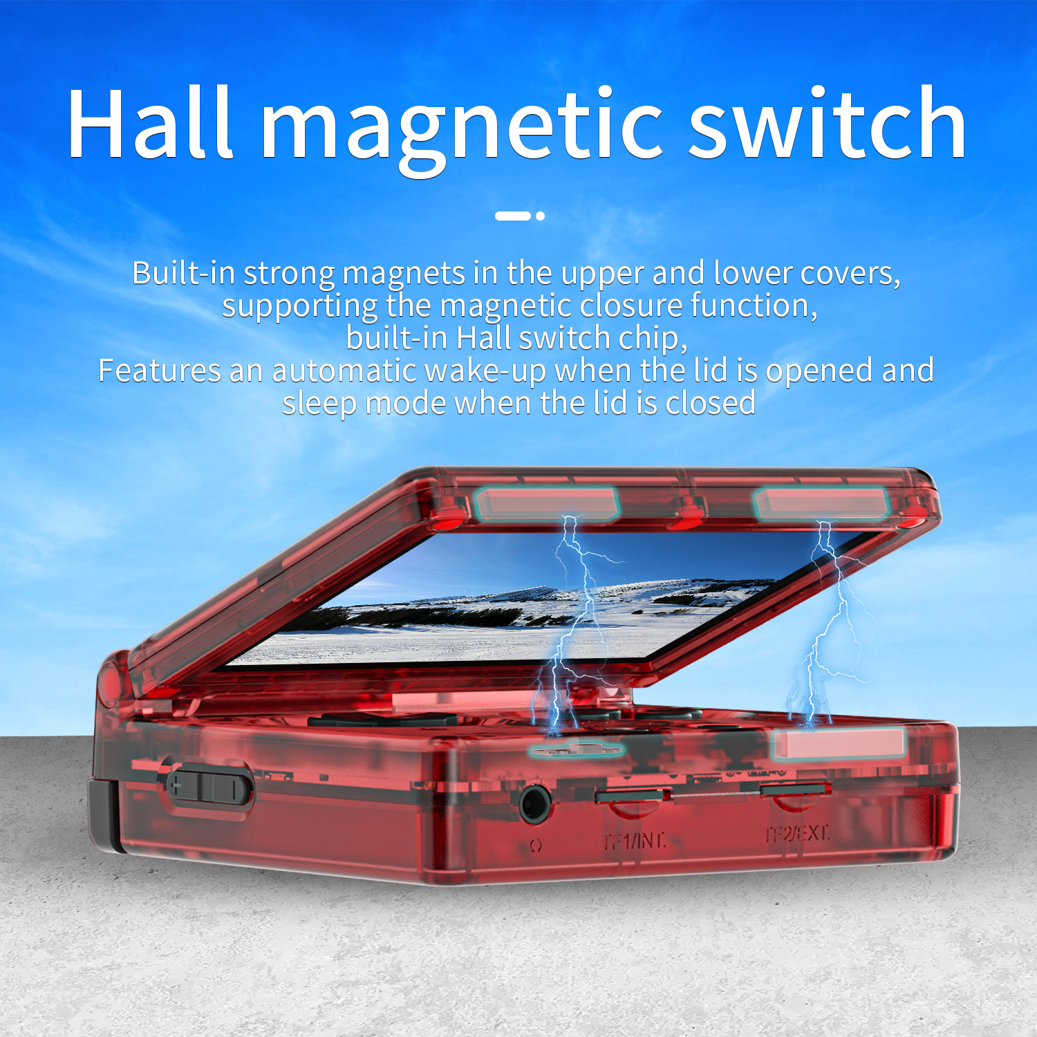 Anbernic NEW RG35XXSP Flip Han - مراجعة Gaming Console Type وسعره