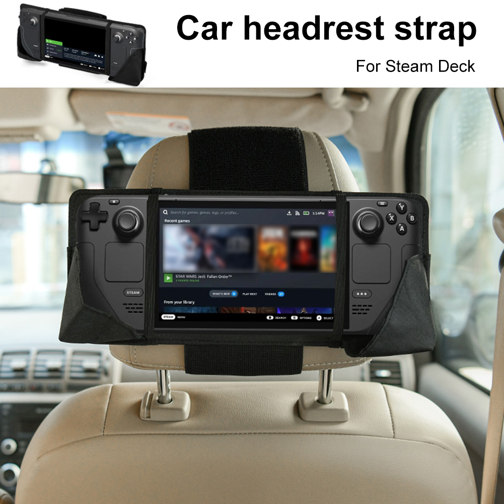 For Steam Deck Car Headrest Mo - مراجعة Gaming Console Steam Deck وسعره