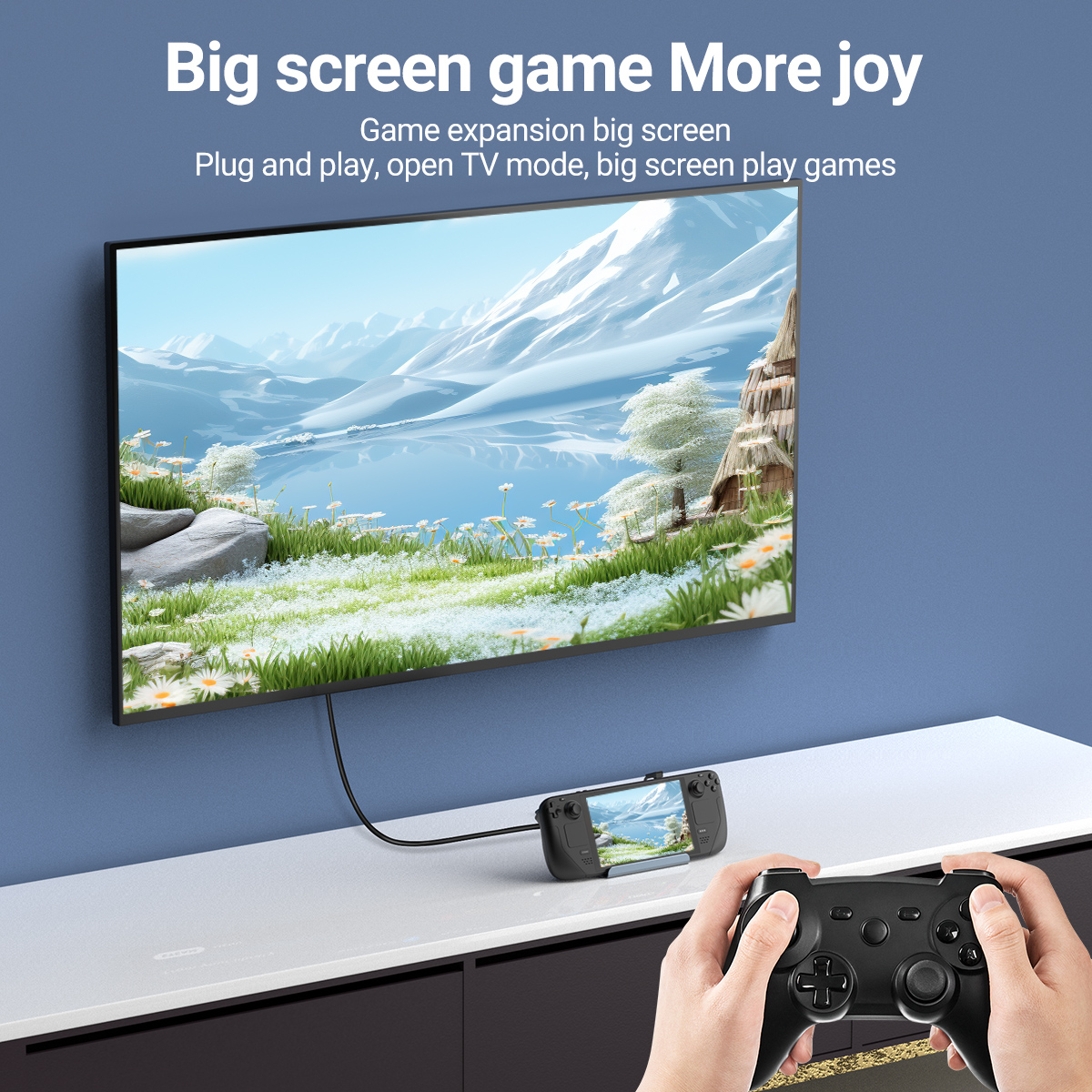 5 In 1 USB-C Game Hub Type-C C - مراجعة Gaming Console Steam Deck وسعره