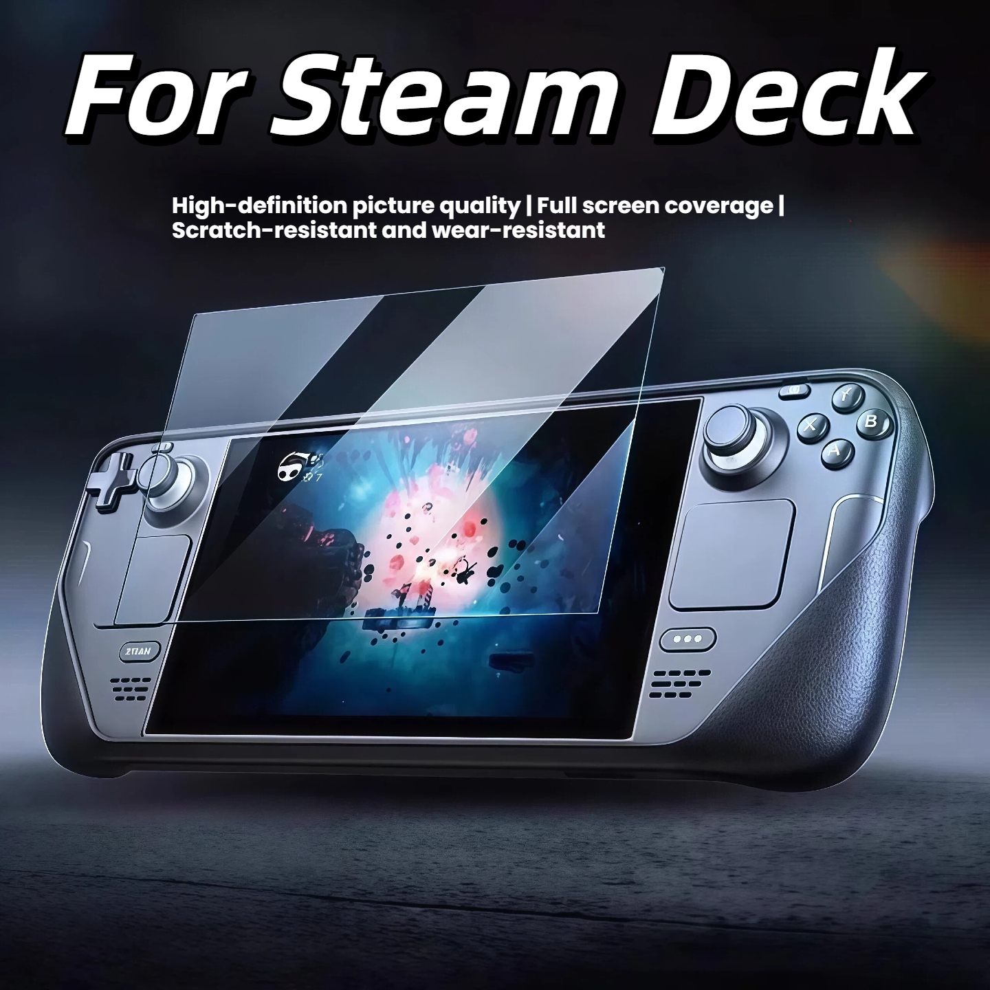 HD Tempered Glass Screen Prote - مراجعة Gaming Console Steam Deck وسعره