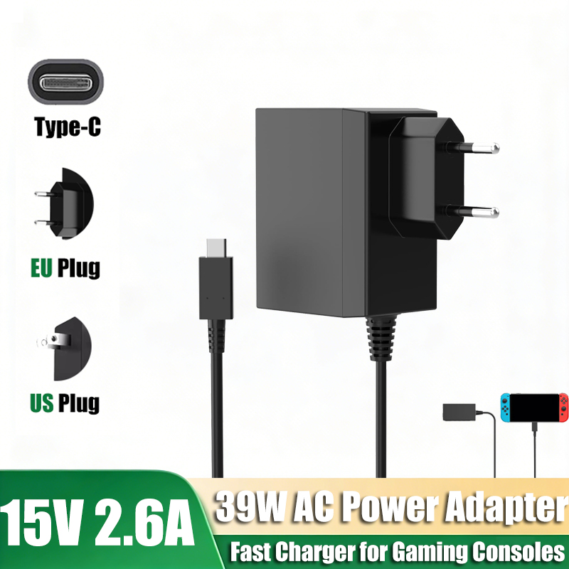 AC 100–240V Type-C Charger 15V - مراجعة Gaming Console Type وسعره