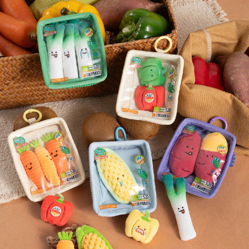 Original Plush Vegetable Fruit - مراجعة Gaming Console Keychain وسعره