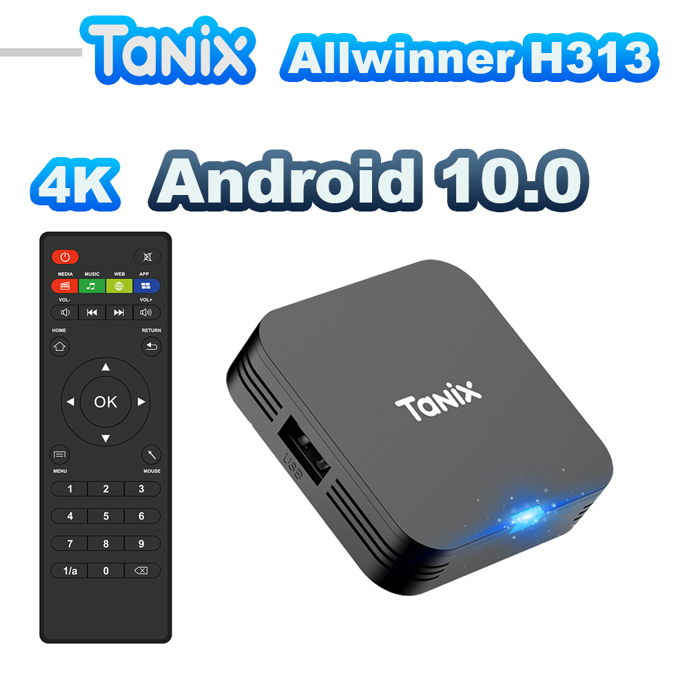 TANIX TX1 Android 10.0 Allwinn - مراجعة Gaming Console Youtube وسعره