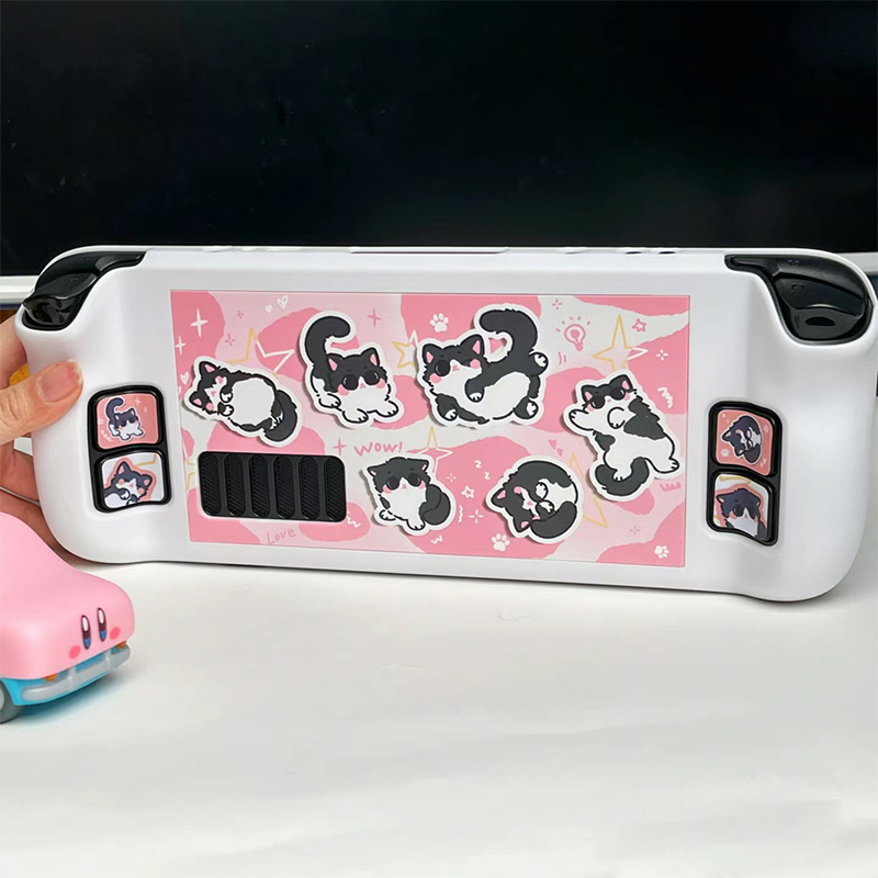 Cartoon Milk Cat Protective Ca - مراجعة Gaming Console Steam Deck وسعره