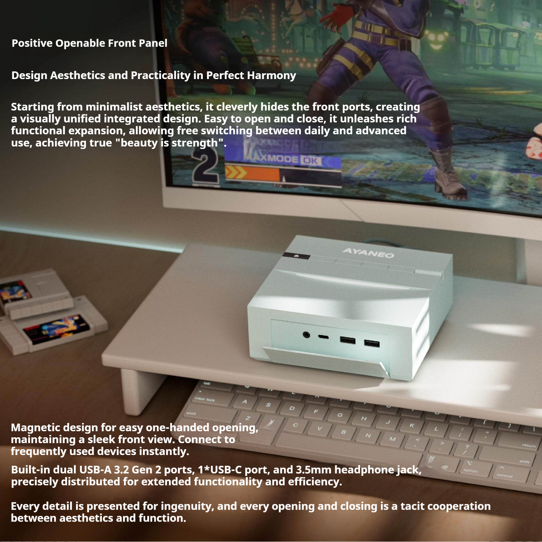 In stock AYANEO AM03 Mini PC I - مراجعة Gaming Console Steam Deck وسعره