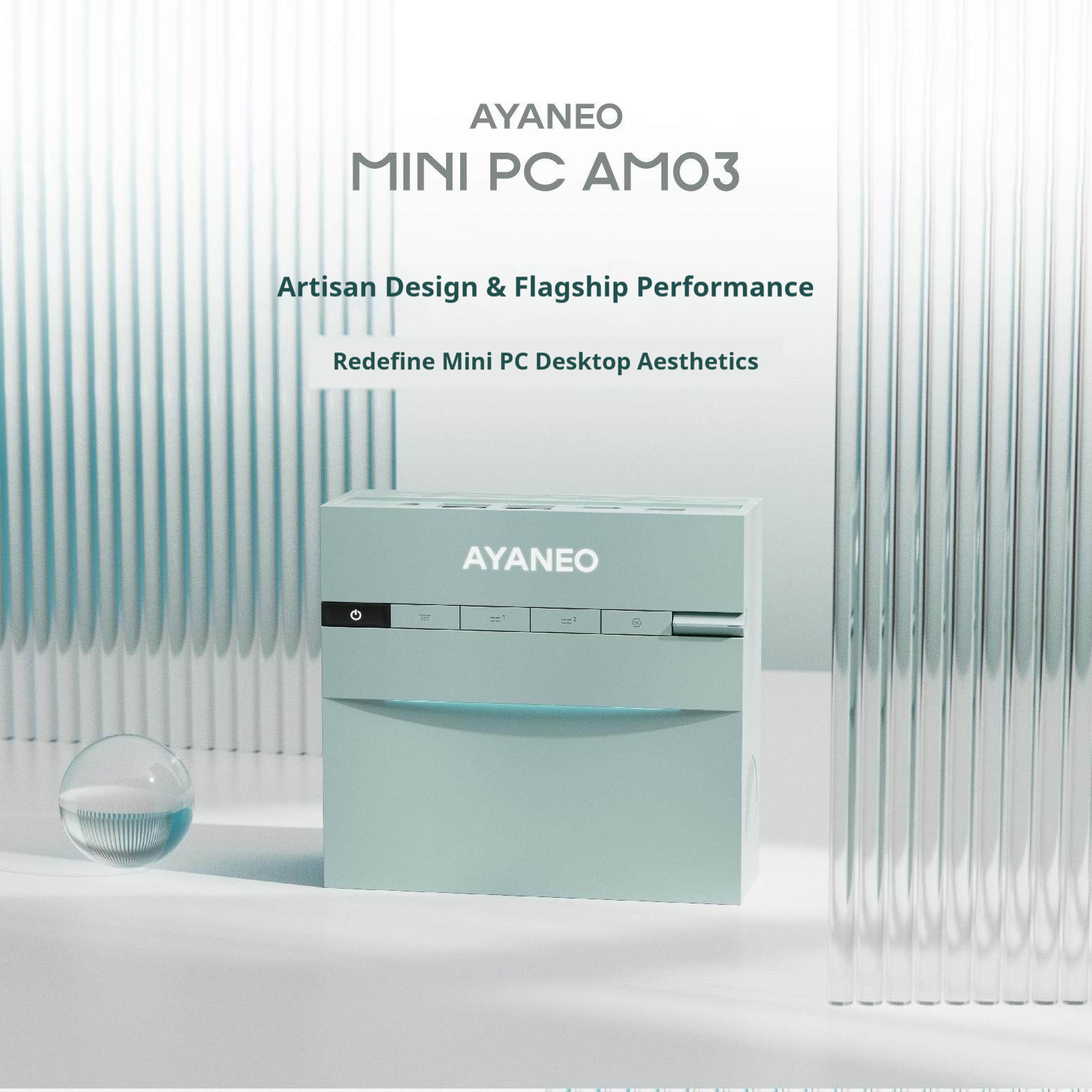 In stock AYANEO AM03 Mini PC I - مراجعة Gaming Console Steam Deck وسعره