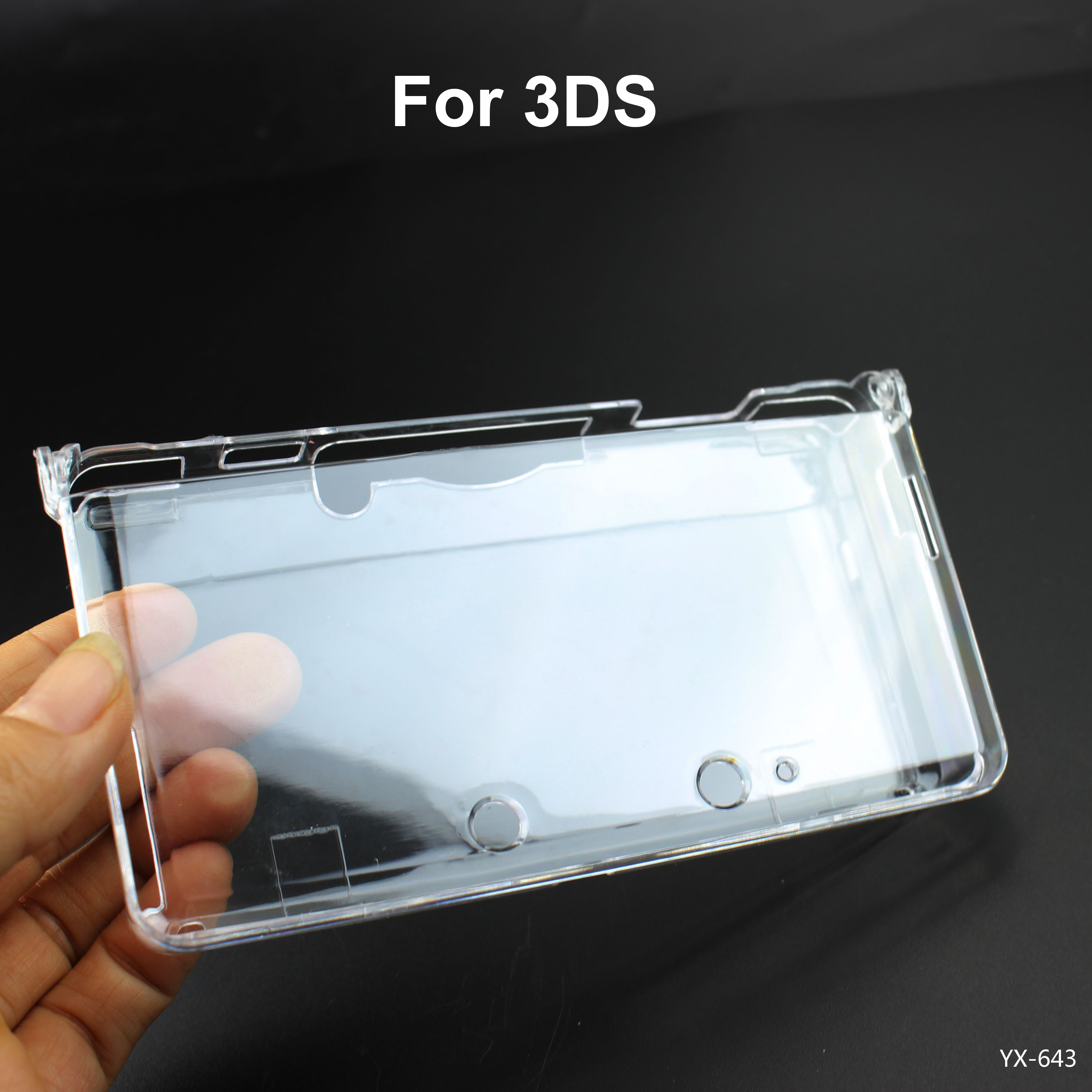 1pcs Brand New For 3DS Crystal - مراجعة Gaming Console Brands وسعره