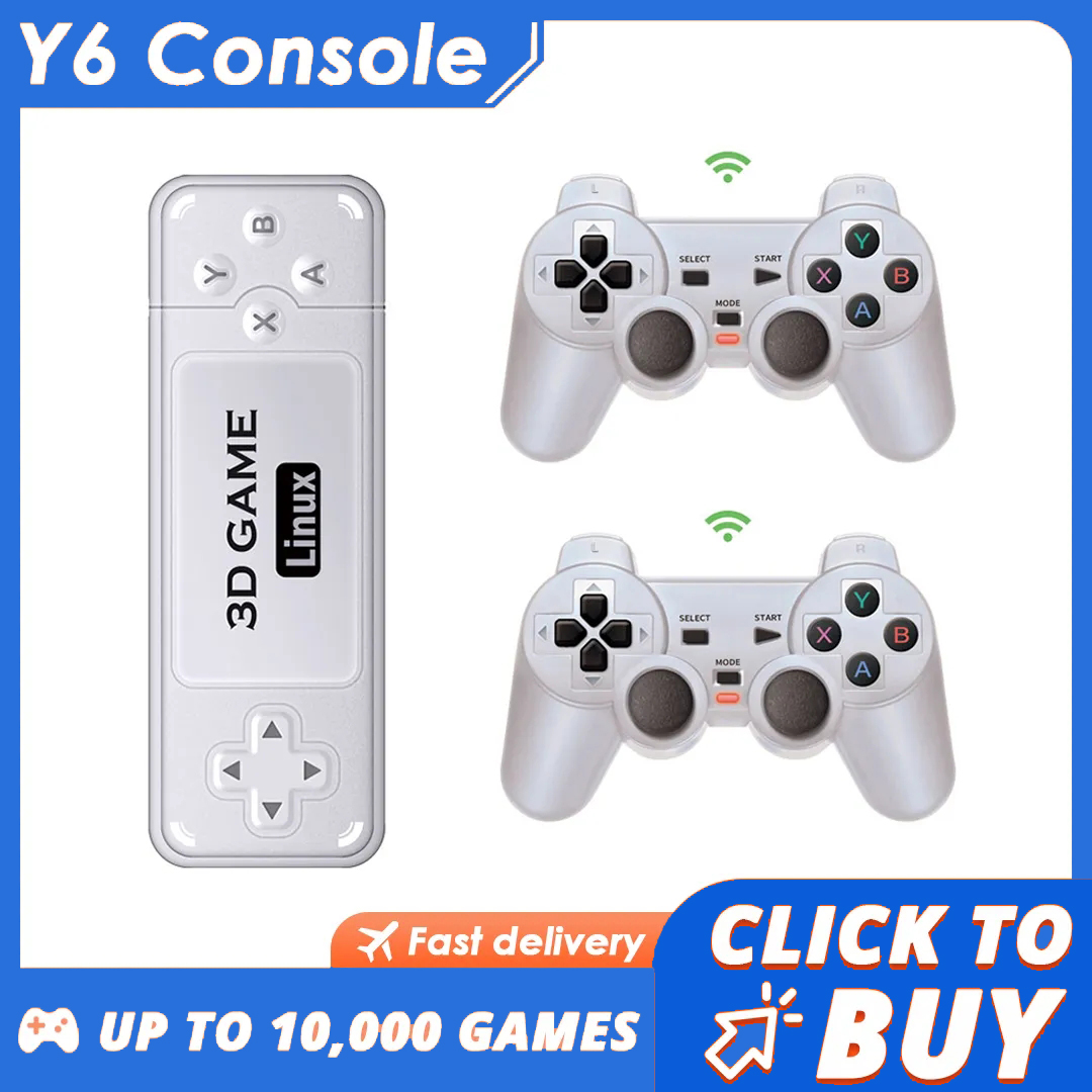 BOYHOM Y6 Retro Game Console 4 - مراجعة Gaming Console Stick وسعره