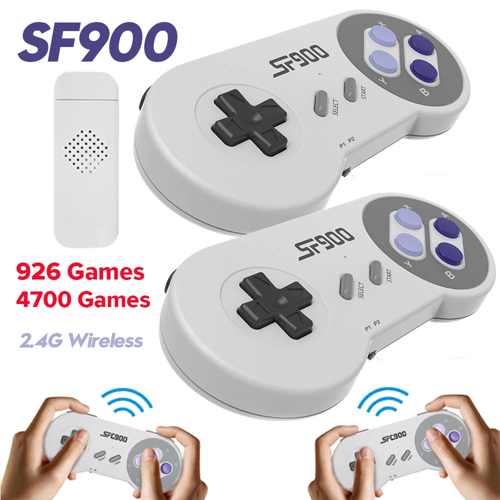 SF900 Retro Video Game Console - مراجعة Gaming Console Stick وسعره