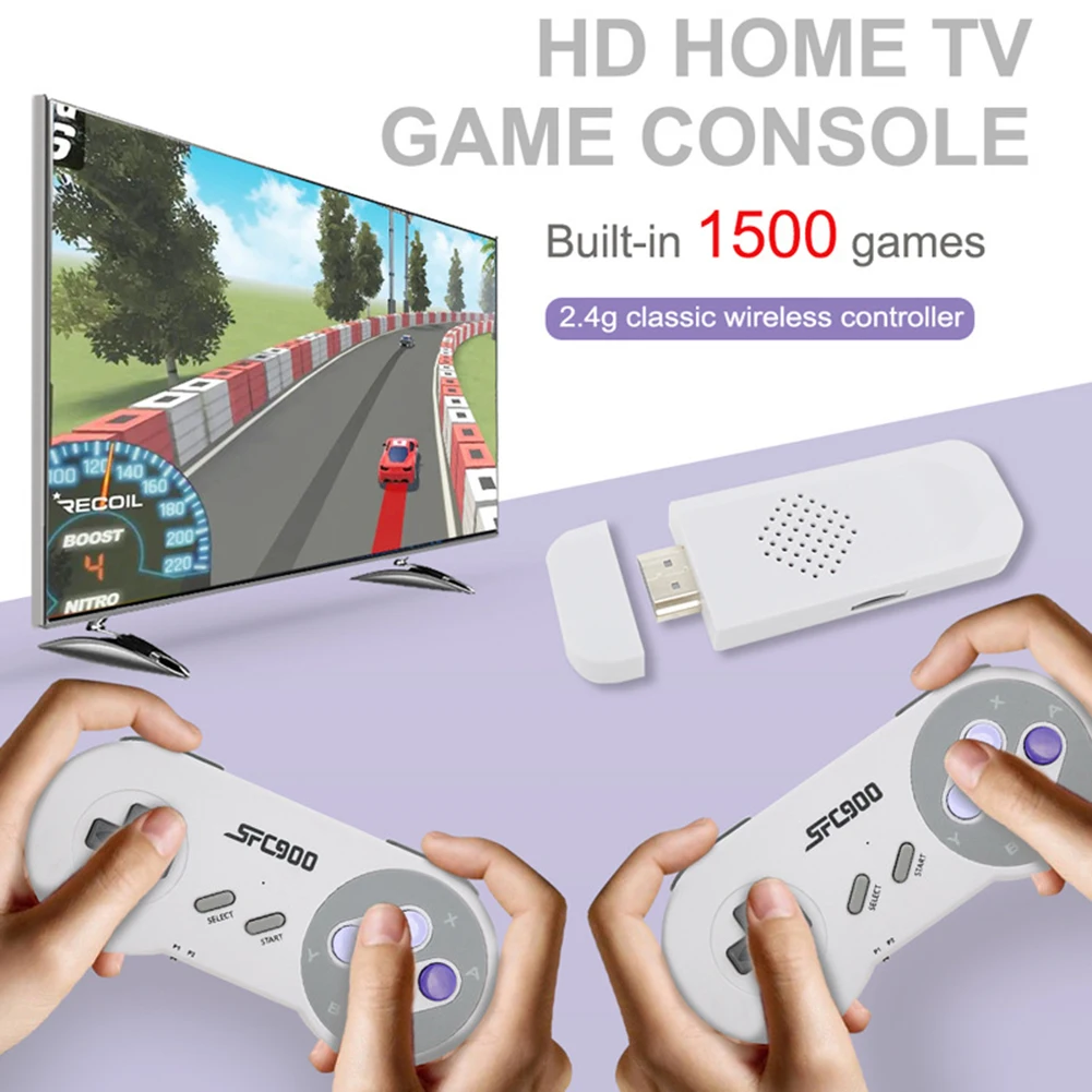 SF900 Retro Video Game Console - مراجعة Gaming Console Stick وسعره
