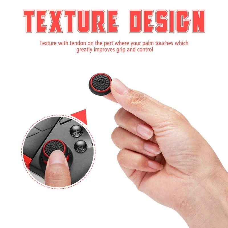 4PCS/10PCS Non-slip Silicone A - مراجعة Gaming Console Tv Stick وسعره