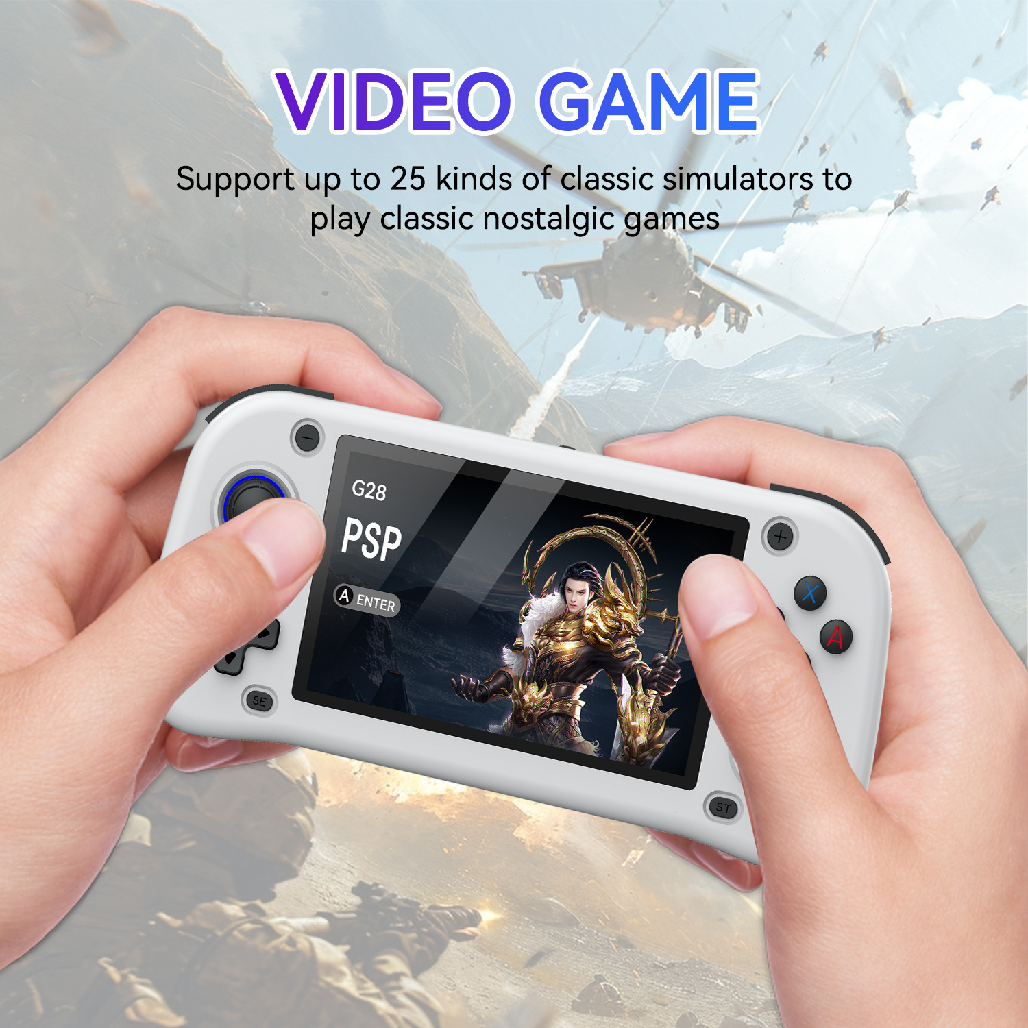 G28 game console 4.3-inch high - مراجعة Gaming Console Stick وسعره
