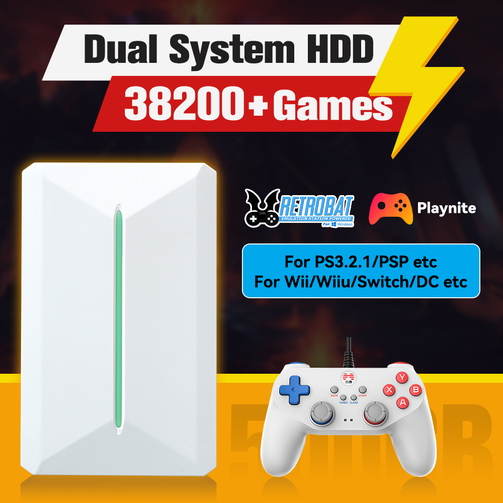 Retrobat＆Playnite System HDD R - مراجعة Gaming Console Stick وسعره