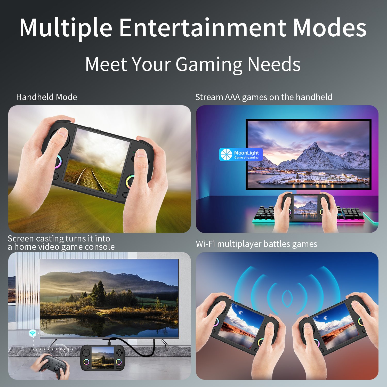 ANBERNIC RG CubeXX Handheld Ga - مراجعة Gaming Console Type وسعره