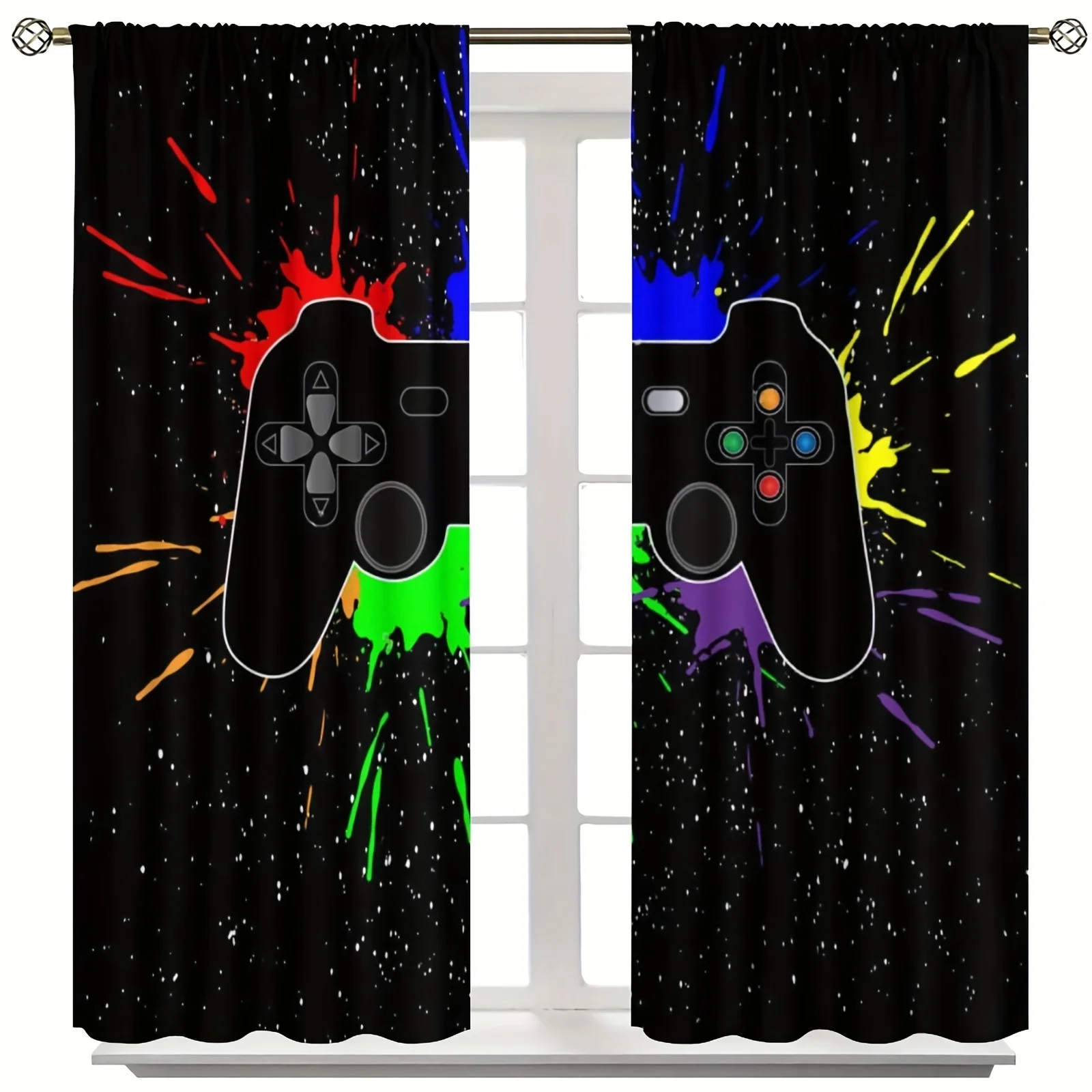 2pcs PS5 Gamepad Curtains for  - مراجعة Gaming Console Youtube وسعره