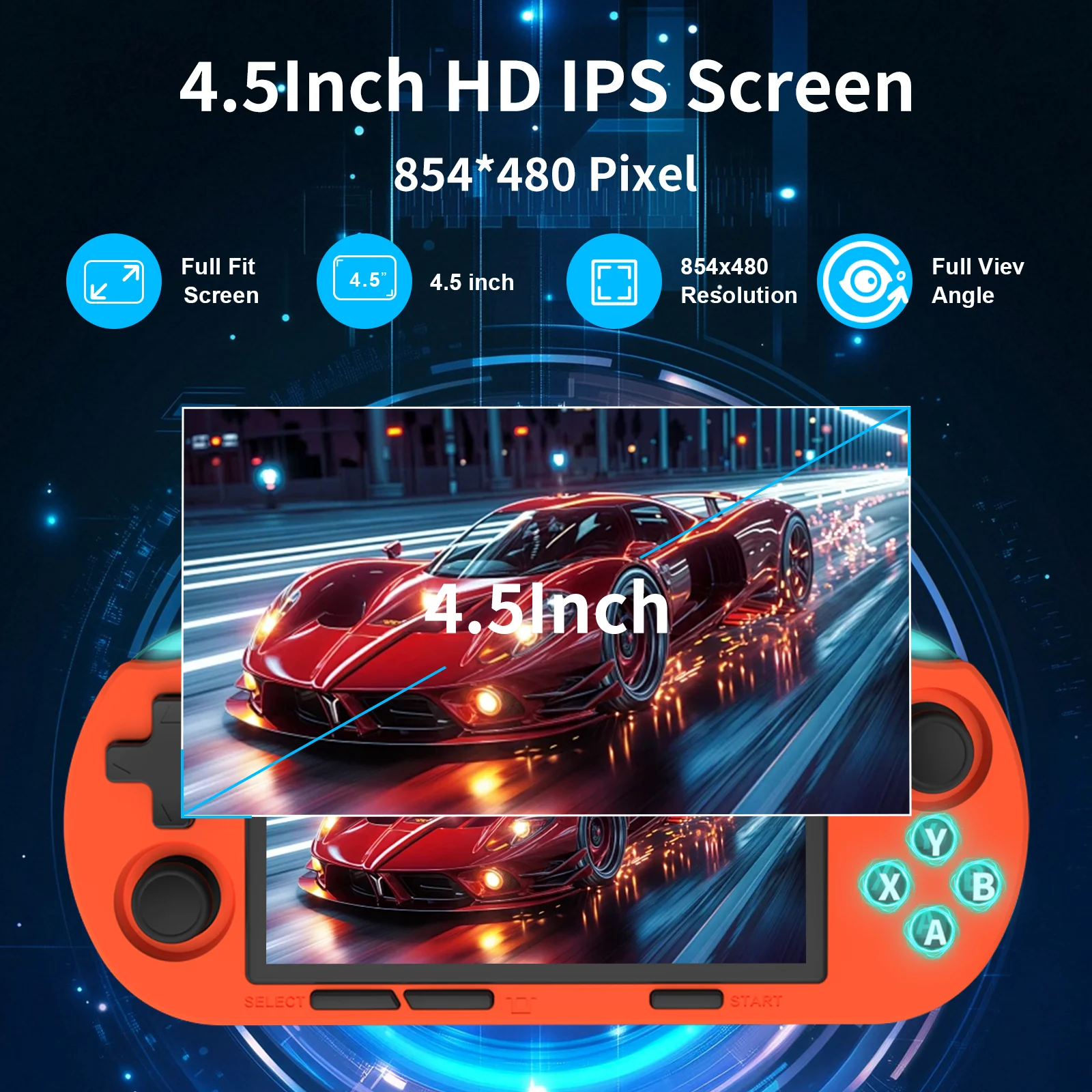 GAMINJA Handheld Portable Gami - مراجعة Gaming Console Type وسعره