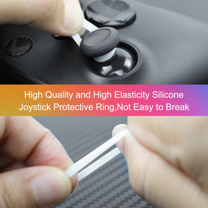 8pcs Elastic Protective Joysti - مراجعة Gaming Console Steam Deck وسعره