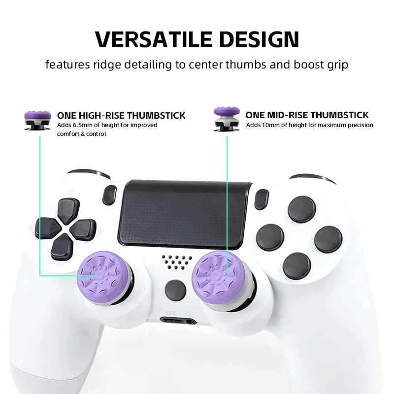 2Pcs Hand Grip Extenders Caps  - مراجعة Gaming Console Tv Stick وسعره