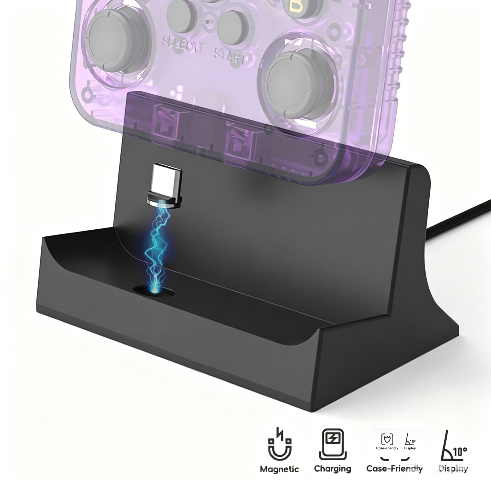 Magnetic Charging Dock Station - مراجعة Gaming Console Type وسعره