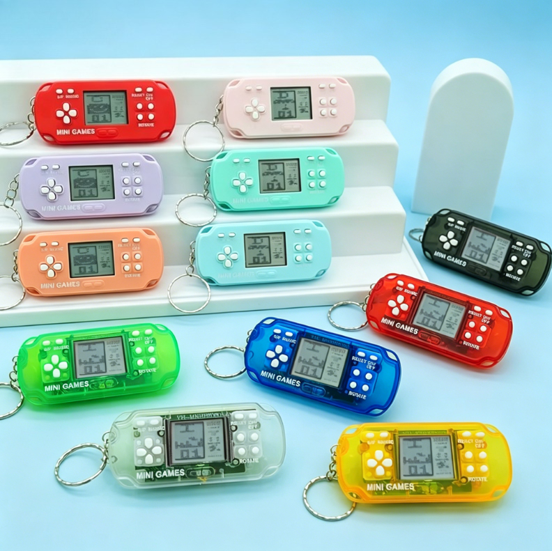 26 In1 Classic Tetris Handheld - مراجعة Gaming Console Keychain وسعره