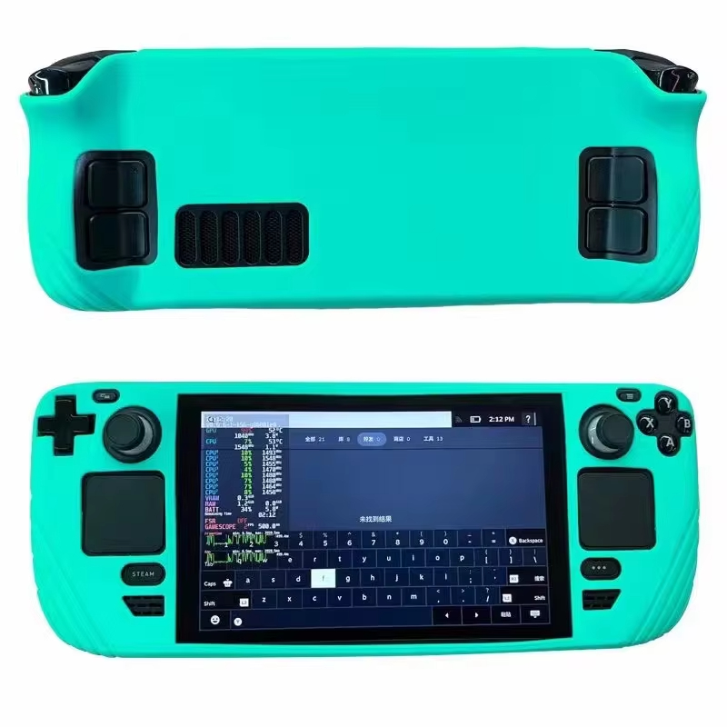Silicone Protective Case for S - مراجعة Gaming Console Steam Deck وسعره