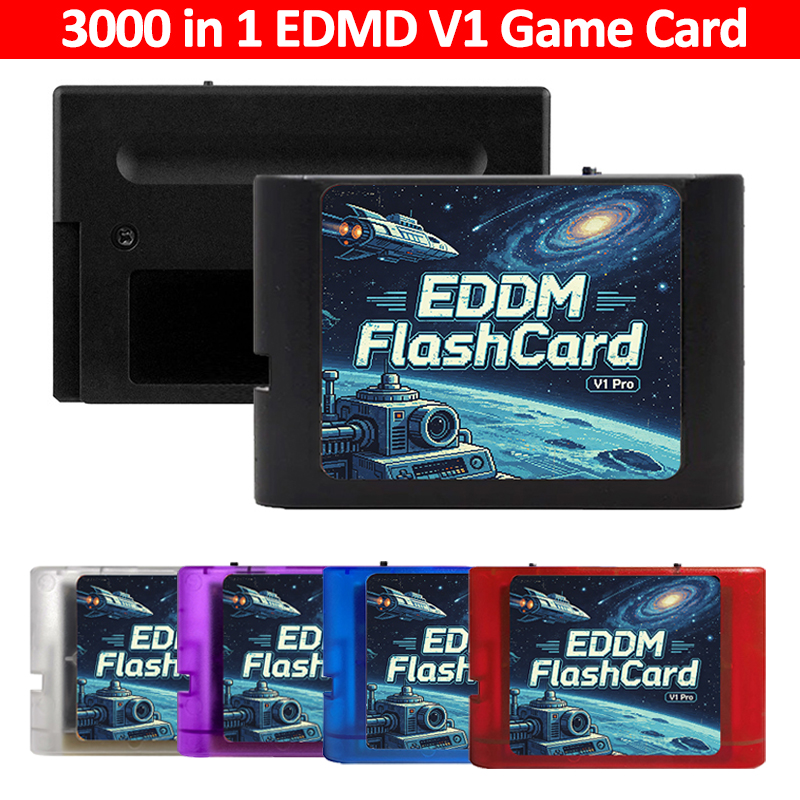 3000 In 1 EDMD Game Cartridge  - مراجعة Gaming Console Genesis وسعره