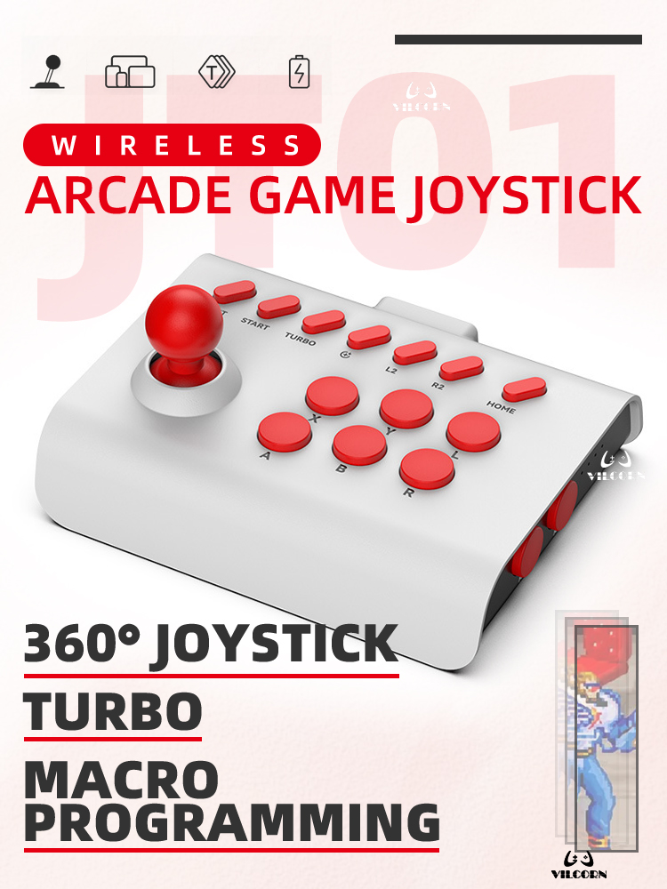 BSP-Y01 Arcade joystick Wirele - مراجعة Gaming Console Tv Stick وسعره