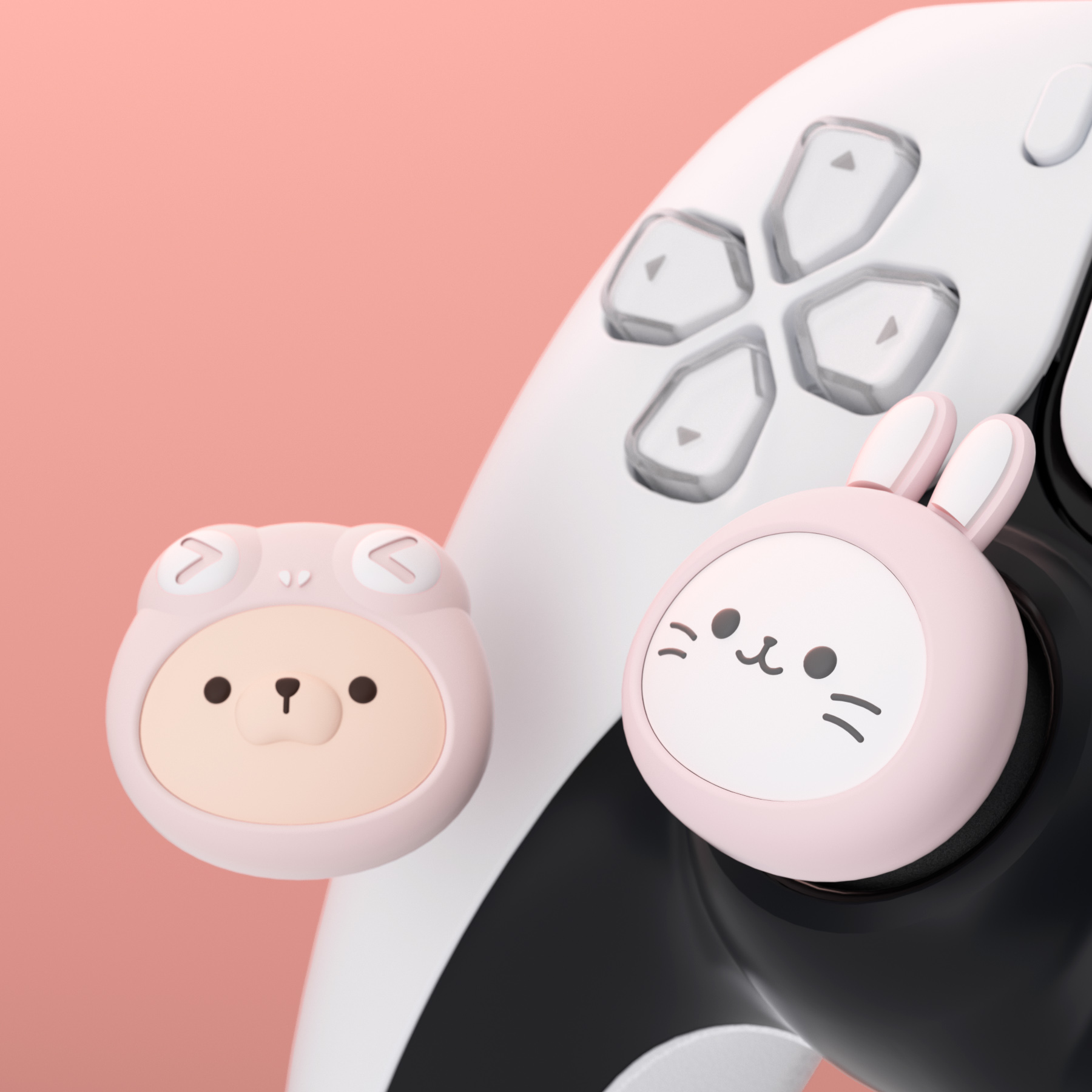 PlayVital Cute Thumb Grip Caps - مراجعة Gaming Console Tv Stick وسعره