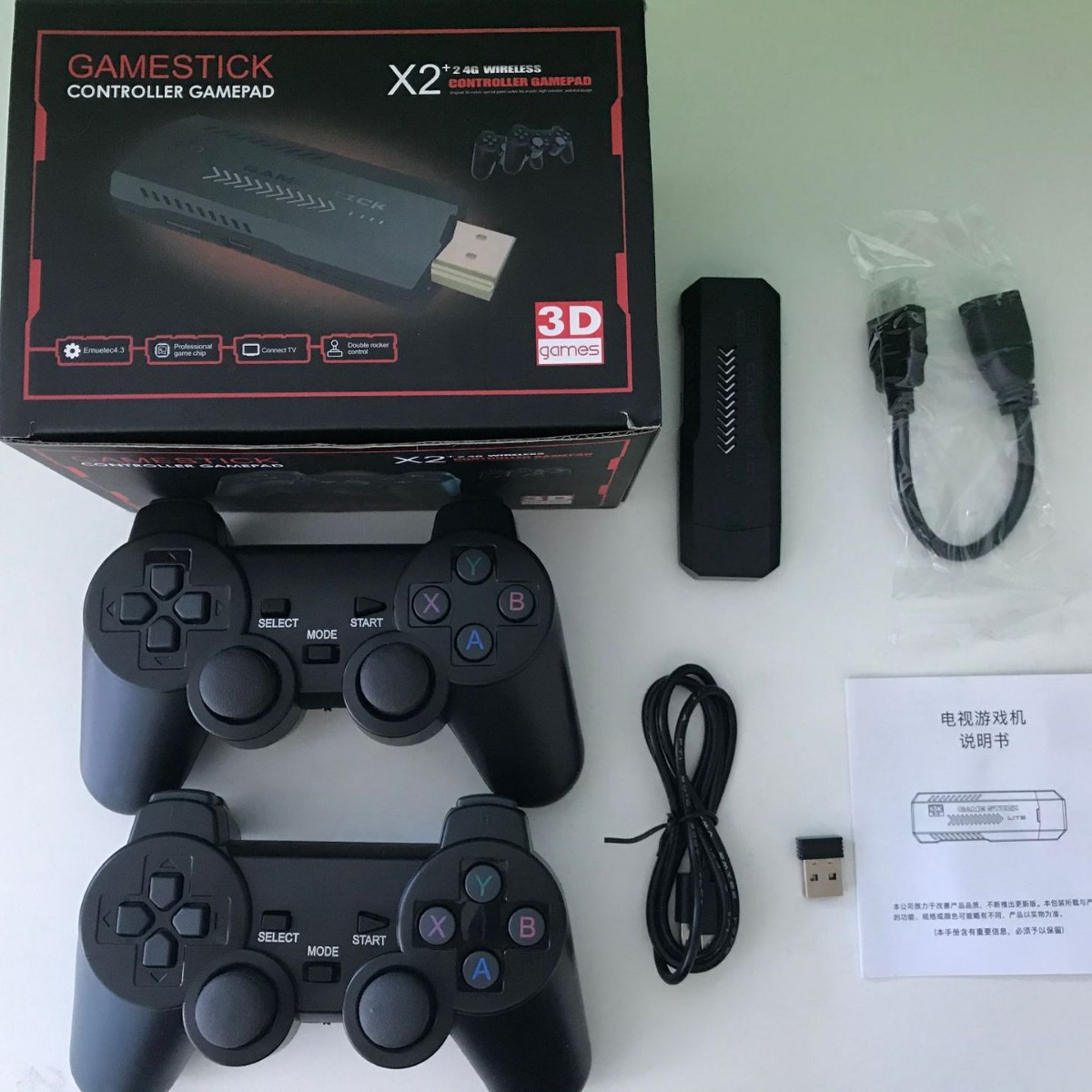 X2 Retro Video Game Console 2. - مراجعة Gaming Console Stick وسعره