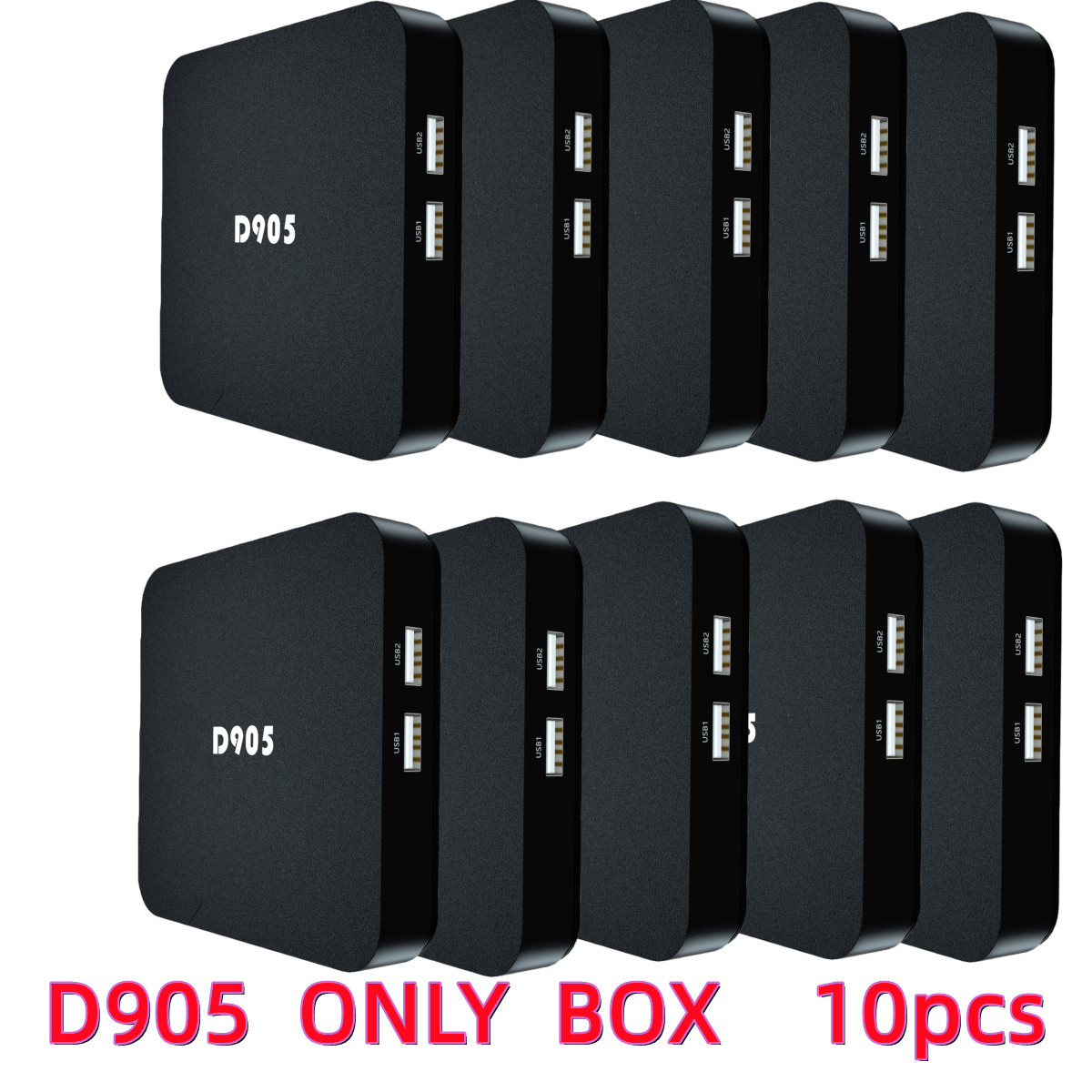 10PCS  Only  BOX  For D905 4K  - مراجعة Gaming Console Youtube وسعره