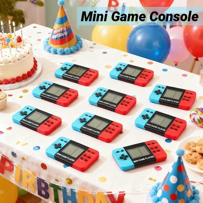 10-120pcs Kids Mini Handheld G - مراجعة Gaming Console Keychain وسعره